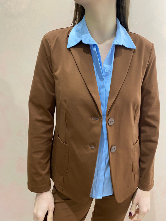 Blazer Donna Compact Light Ragno – Taglio Strutturato