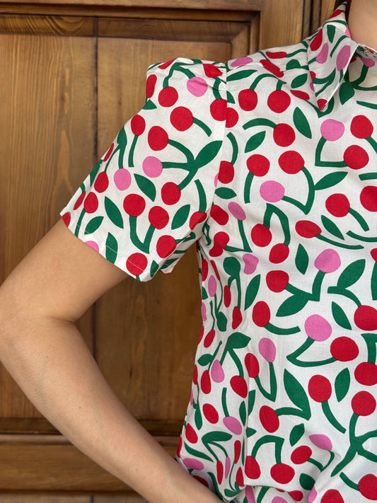 Camicia Ciliege Cotone – Compania Fantastica