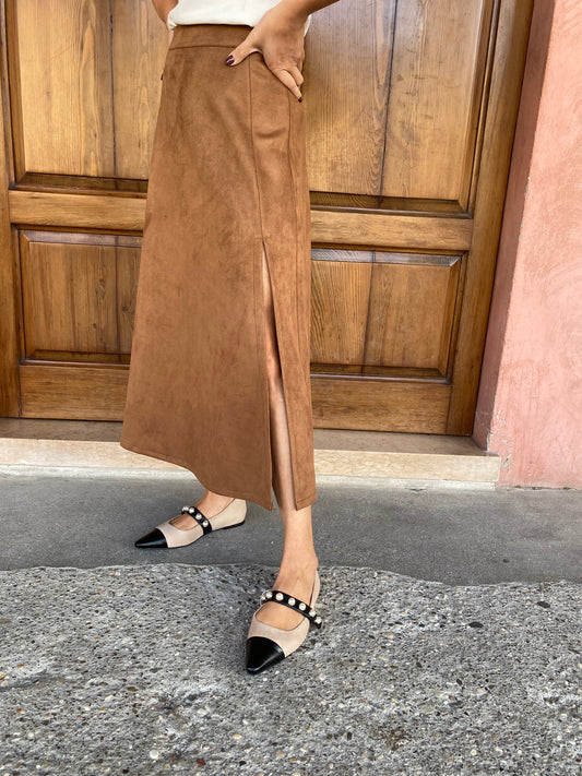 Gonna Midi Suede