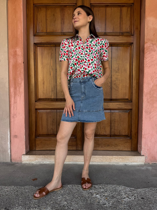 Gonna Svasata Jeans – Compania Fantastica