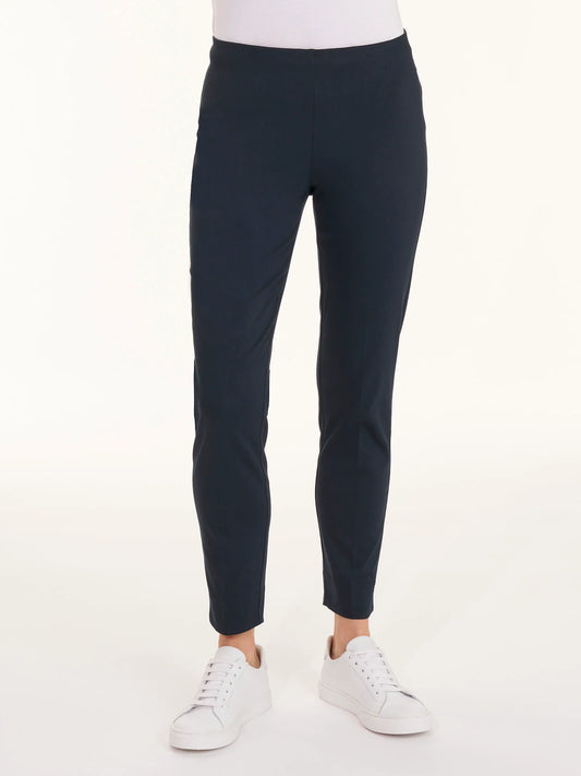 Pantalone a sigaretta in Satin Power - Blue