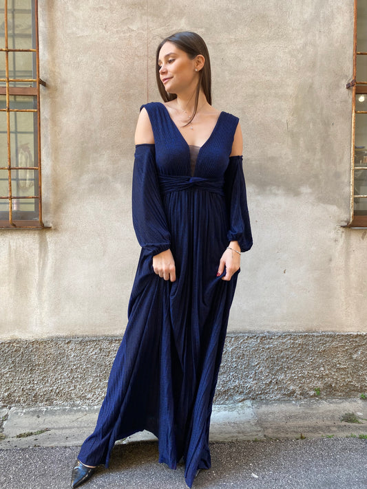 Abito Impero con Coprispalle