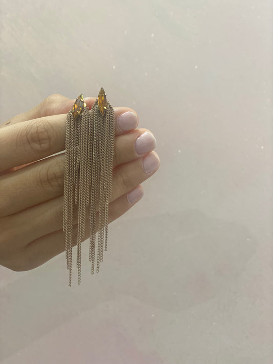 Orecchino Pendente catenelle