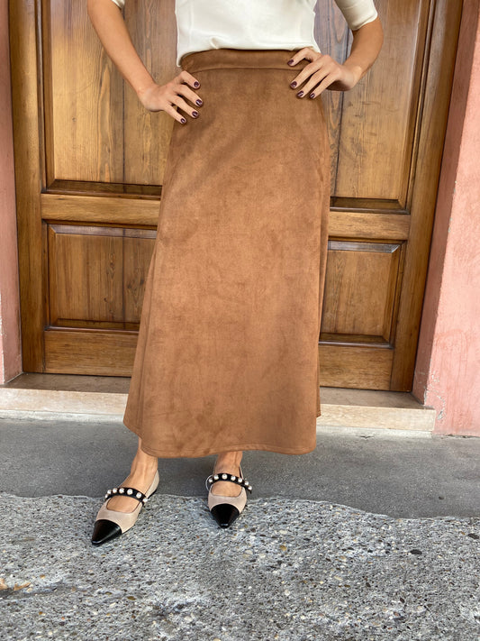 Gonna Midi Suede