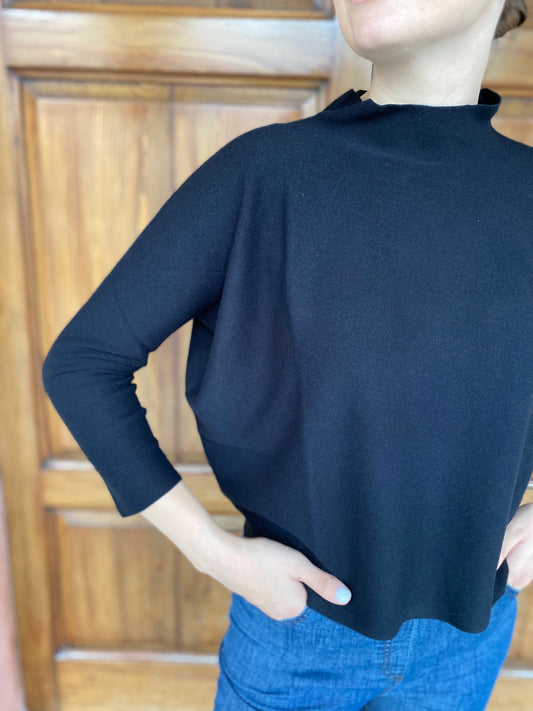 Maglia collo a cratere