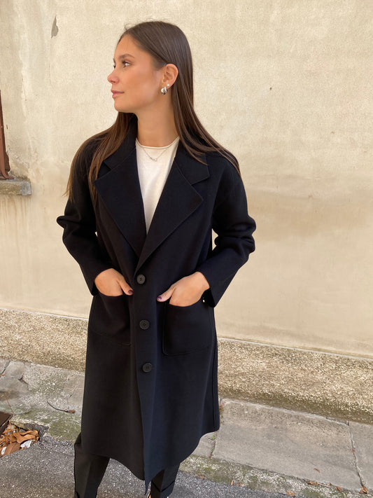 Cappotto collo Revers