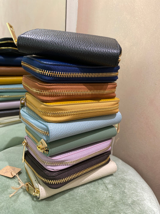 Portafoglio Piccolo Vera Pelle – Made in Italy