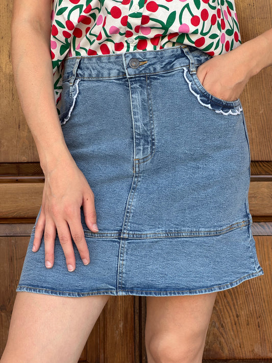 Gonna Svasata Jeans – Compania Fantastica