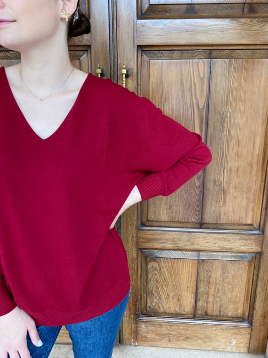 Maglia V Over