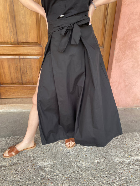 Gonna Lunga a Portafoglio Lokita – Cotone con Spacco