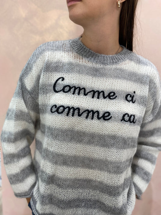 Maglione "Comme ci Comme Ca"