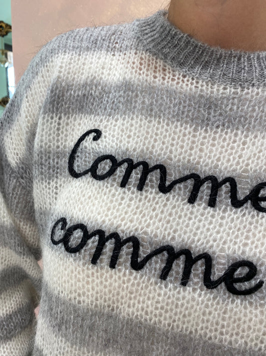 Maglione "Comme ci Comme Ca"