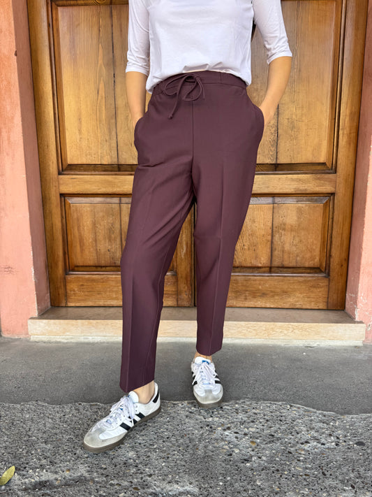 Pantalone jogger con tasche in Compact