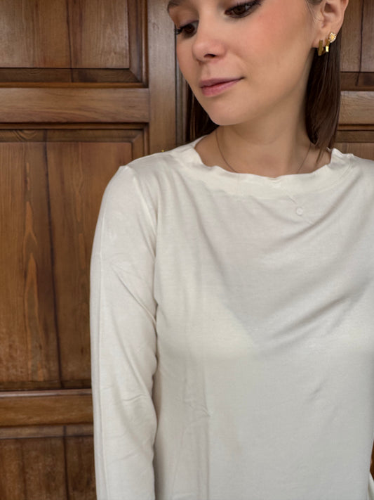 Maglia Basica Girocollo Eco Viscosa Manica Lunga – Ragno Abbigliamento