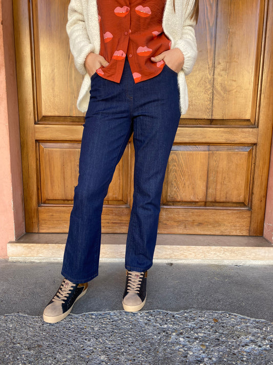 Jeans Dritto Vita Alta Extra Comfort 4 Stagioni – Ragno Abbigliamento