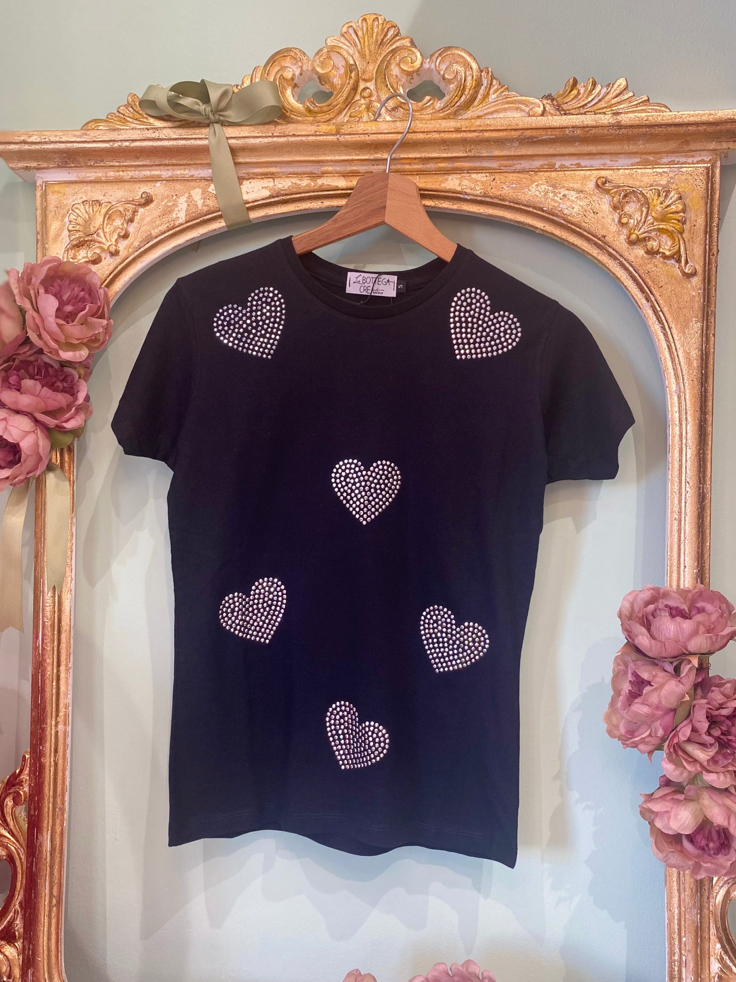 T-Shirt Cuori All-over