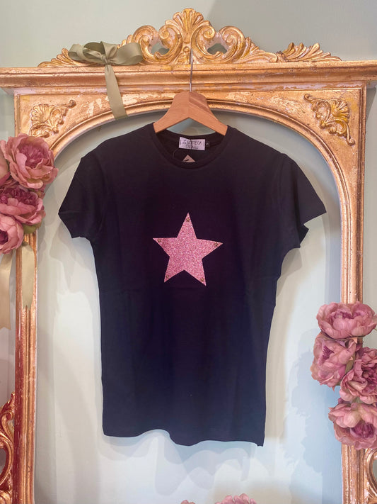 T-Shirt Glitter Star