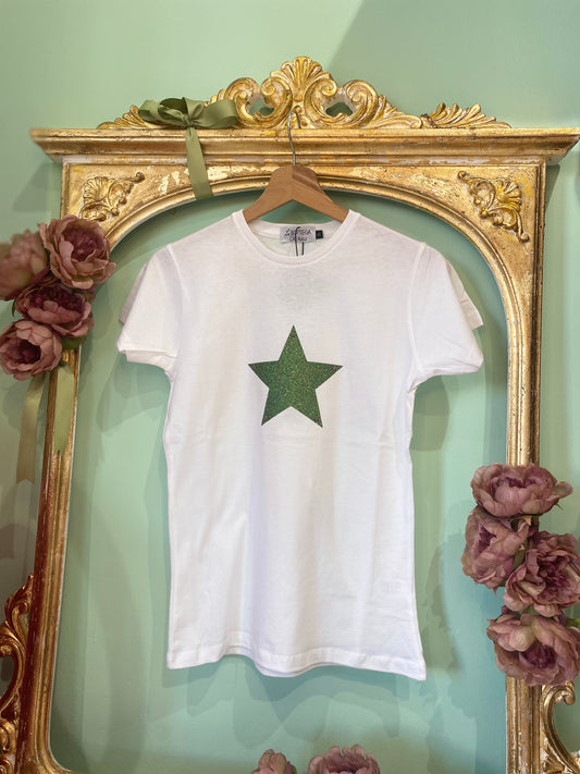 T-Shirt Glitter Star